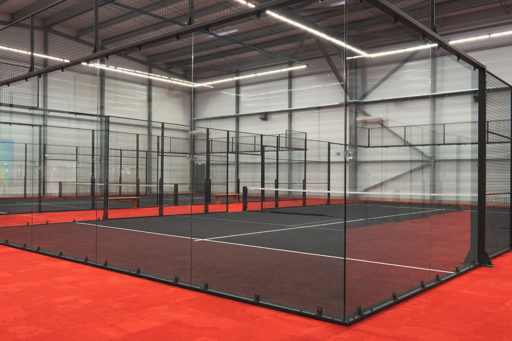 Terrains de padel indoor Atlas Padel dans les Landes