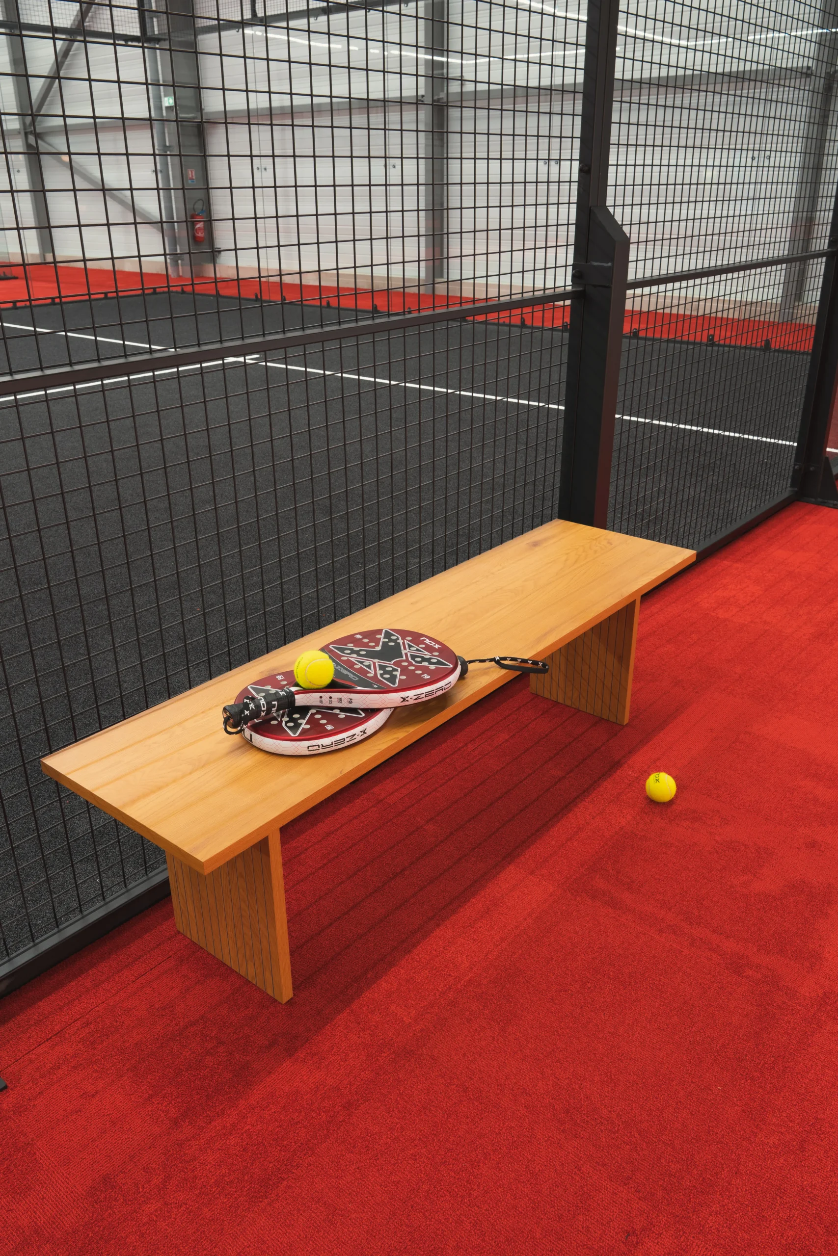 Terrain de padel indoor, Atlas Padel, club de padel indoor, Saint-Geours-de-Maremne, dans les Landes
